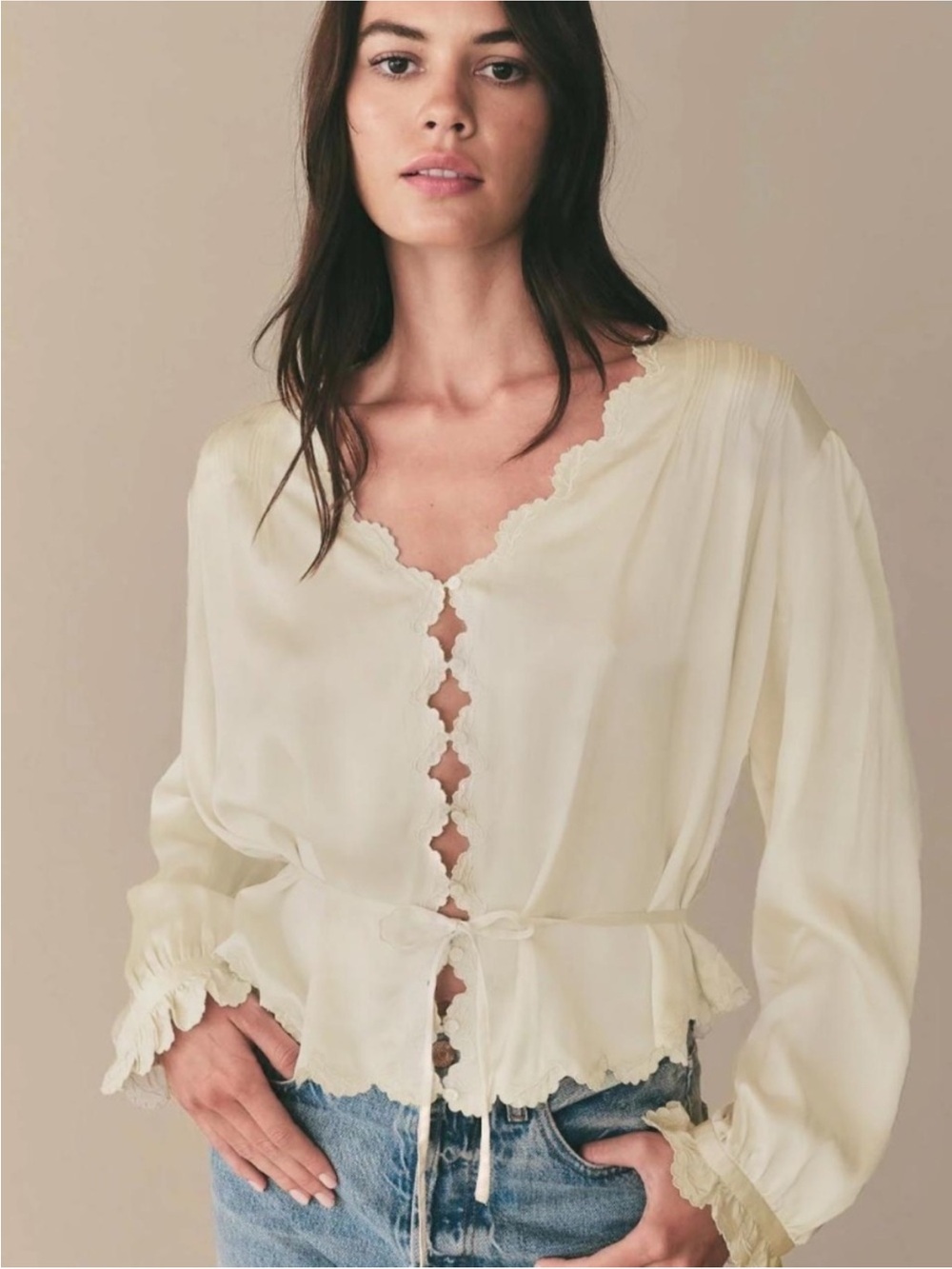 NWOT Doen Elayne top M